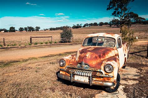 Old Rusty Holden Fj Ute Stock Photo - Download Image Now - iStock