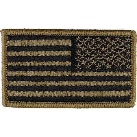 Subdued Reverse Us Flag, Velcro (ocp) | Rank & Insignia | Military ...