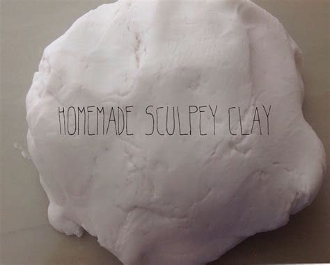 Homemade Sculpey Clay : 3 Steps (with Pictures) - Instructables