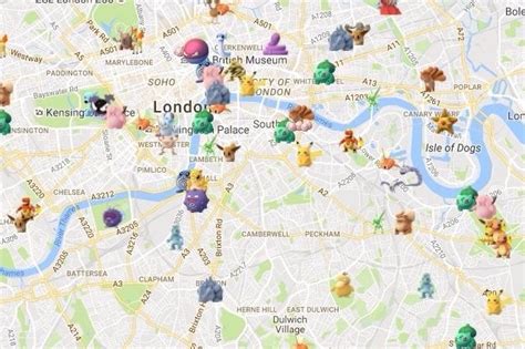 Pokémon Go nests - Where to find nests in London, the UK and other ...