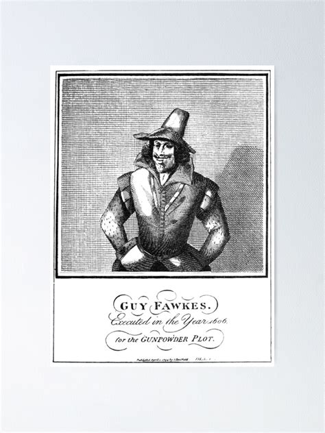 "Guy Fawkes" Poster by romeobravado | Redbubble