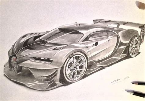 Bugatt Chiron #bugatti #chiron #bugattichiron #veyron #car #art #art #drawing - Motorcycle ...