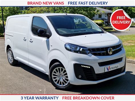 New Vauxhall Vivaro Sportive L2 LWB 2024 | Free UK Delivery | Van Sales UK