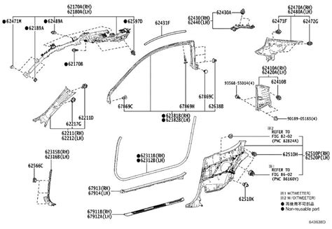 2019 lexus LS 600h L Interior Quarter Panel Trim Panel (Left). BLACK ...