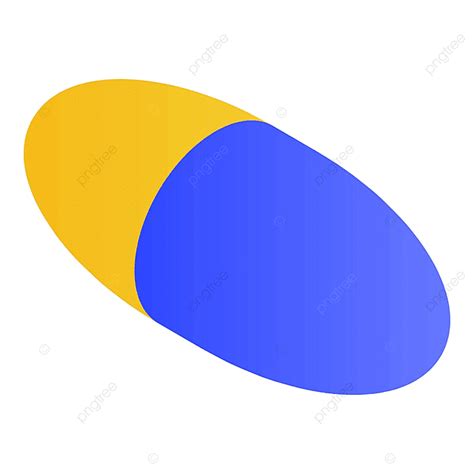 Capsules Clipart PNG Images, Yellow Blue Capsule Icon, Symbol, Healthcare, Medicament PNG Image ...