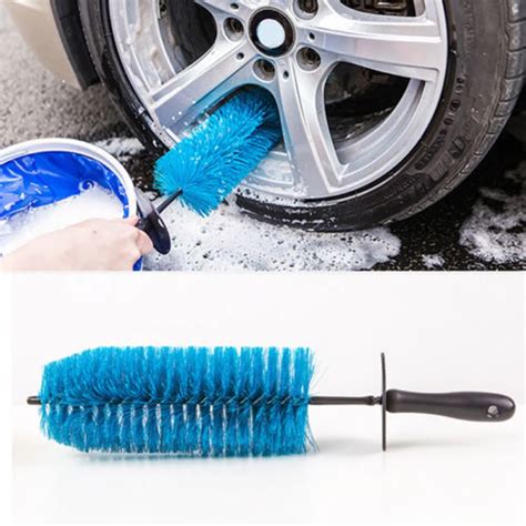 1 Pc Car Wheel Brush Vehicle Cleaning Rims Tire Washing Auto Scrub Wash Sponge Cleaning Tools ...