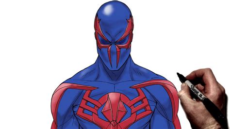 Spiderman 2099 Drawings