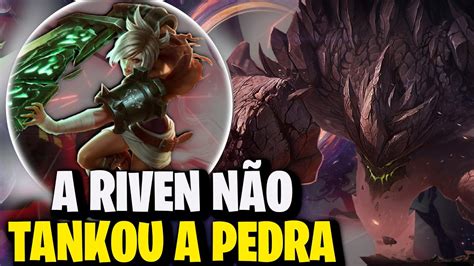 DURO COMO PEDRA!!! MALPHITE VS RIVEN | League of Legends | TOP 1 Nasus BR - YouTube