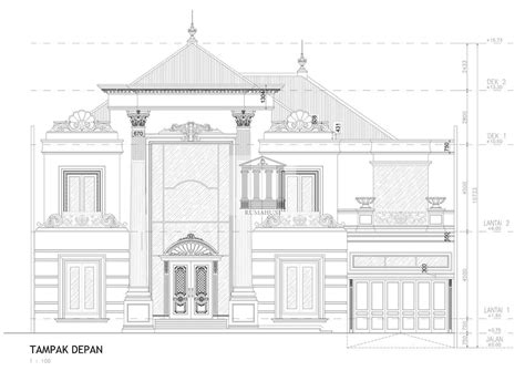 Gambar Arsitektur Rumah Tinggal – analisis