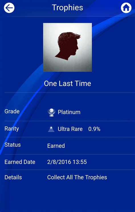 [Uncharted 4] my first plat .... awesome game : r/Trophies