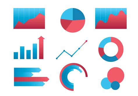 Revenue Chart Set Free Vector 164473 Vector Art at Vecteezy