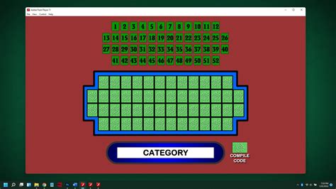 Wheel of Fortune Game Show Software - Etsy