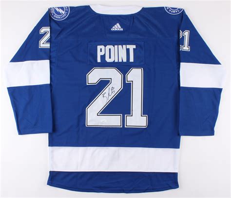 Brayden Point Signed Tampa Bay Lightning Jersey (JSA COA) | Pristine ...