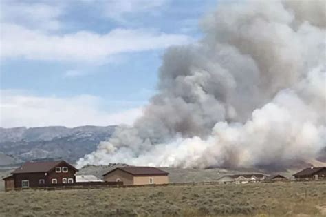 Wyoming Wildfire Burns Over 1,300 Acres; 20% Contained [VIDEO]