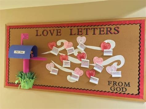 Valentines Day Bulletin Board Ideas - Sweetheart diy kids school craft