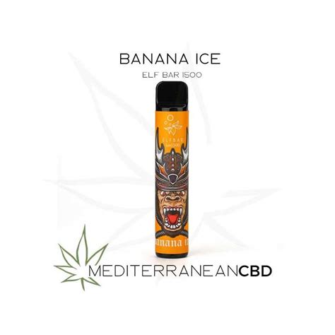 Comprar Banana Ice - Pod Elf Bar 1500 | 2023 | Envío Gratis