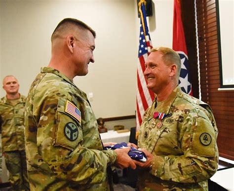 Tennessee National Guard State Command Sergeant Major retires