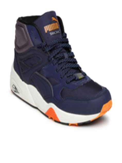 Buy PUMA Men Navy R698 Winter Casual Shoes - Casual Shoes for Men ...