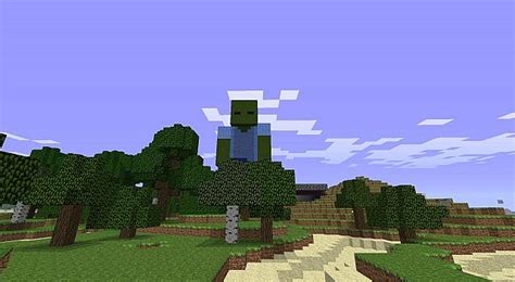 Giant Zombie Minecraft Project