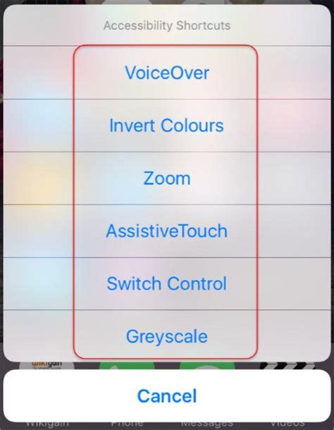 How to Create Accessibility Shortcuts on iOS Devices?