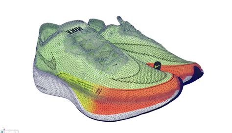 Nike ZoomX VaporFly NEXT Neon 3D model | CGTrader