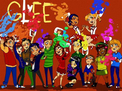 GLEE by MICHELANGELO12 on DeviantArt