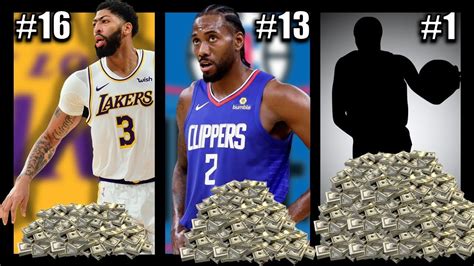 Top 30 Highest Paid NBA Players | 2020-21 Season | Nba players, Nba ...