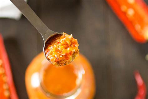 Homemade Sambal Oelek Recipe Hot Sauces, Dipping Sauces, Low Cal ...