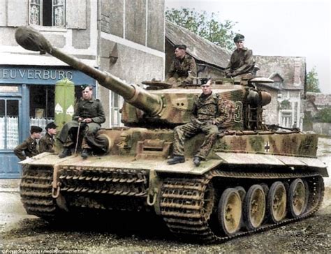 Incredible colourised photos of the German army | Daily Mail Online ...