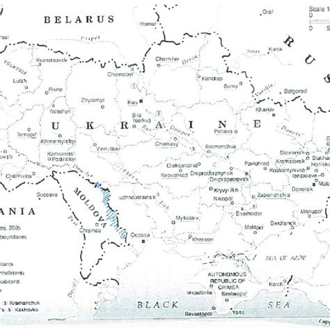 1. Present-day Ukraine and its Bordering Countries (Magocsi, 2010 ...