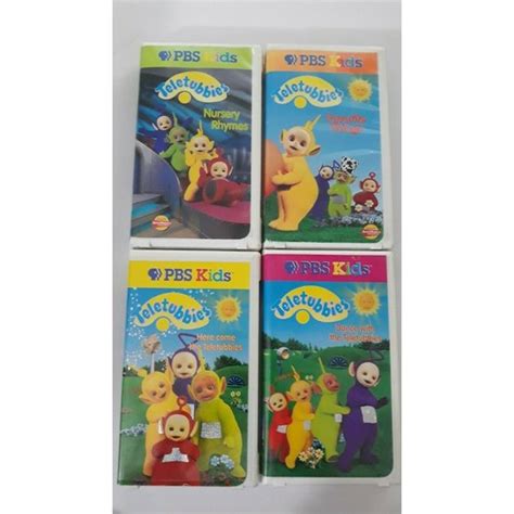 Teletubbies PBS Kids Vhs Lot of 5 Clamshell Case - www.grupochips.com