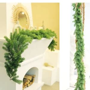 Greenery Garland Christmas Garland Green Christmas Decoration Holiday Decoration - Etsy