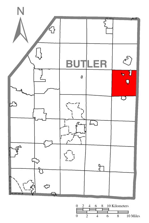 File:Map of Fairview Township, Butler County, Pennsylvania Highlighted ...