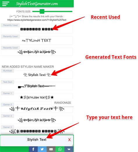 Stylish Text Generator #1 😍 𝕊𝕥𝕪𝕝𝕚𝕤𝕙 Text Fonts
