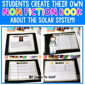 Solar System Flip Book by Inspire Me ASAP | Teachers Pay Teachers