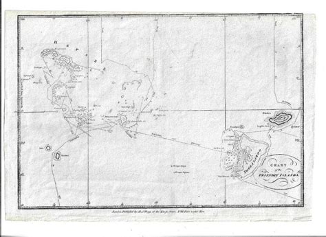 1784 Map of the Friendly Islands