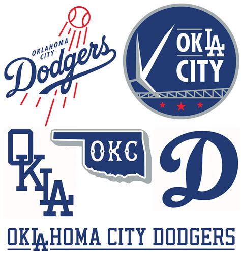 OKC Dodgers logos | Chris Creamer's SportsLogos.Net News : New Logos ...