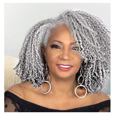 15 of the Best Salt and Pepper Natural Hairstyles for Women 50+ in 2020 ...