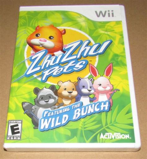 Zhu Zhu Pets: Featuring the Wild Bunch (Nintendo Wii) Brand New / Fast ...