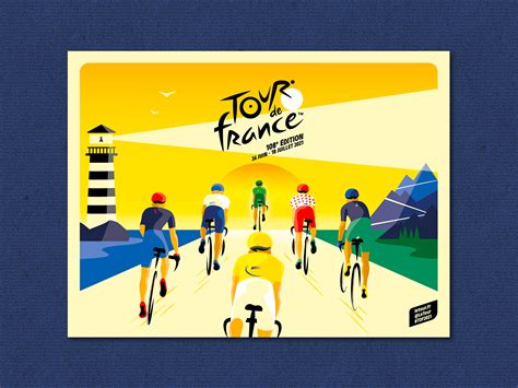 OFFICIAL POSTER - TOUR DE FRANCE 2021 by La Jum's Factory on Dribbble