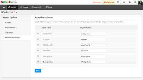 Zoho Forms Integration Guide