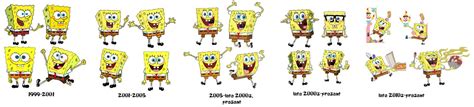 The Evolution of SpongeBob (in stock art) by SpongePore on DeviantArt