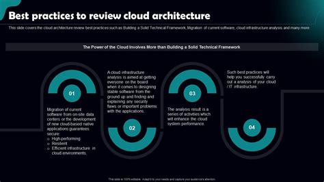 How To Build Scalable Cloud Architecture Best Practices To Review Cloud ...