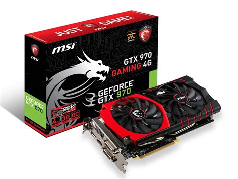 MSI GAMING GeForce GTX 970 4GB OC DirectX 12 VR READY (GTX 970 GAMING ...