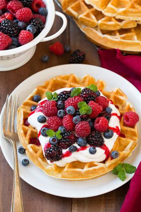 BEST Belgian Waffles! Easy Recipe Ideas For Homemade Waffles - Simple ...