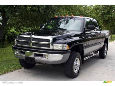 2000 Black Dodge Ram 2500 SLT Extended Cab 4x4 #16328113 | GTCarLot.com - Car Color Galleries