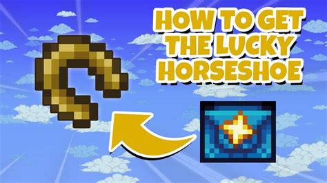 How to get Lucky Horseshoe in Terraria - YouTube