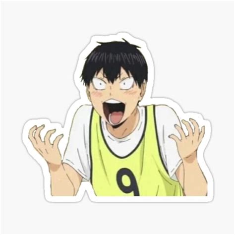 "Kageyama Tobio Haikyuu Meme" Sticker for Sale by 45seals | Redbubble