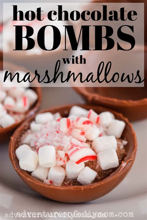 Hot Chocolate Bombs with Marshmallows - Adventures of a DIY Mom