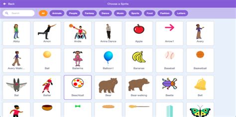 List of Sprite Library Sprites - Scratch Wiki